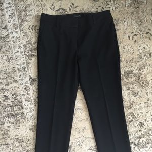 Ann Taylor Factor Dress Pants Modern Sz 4 Black